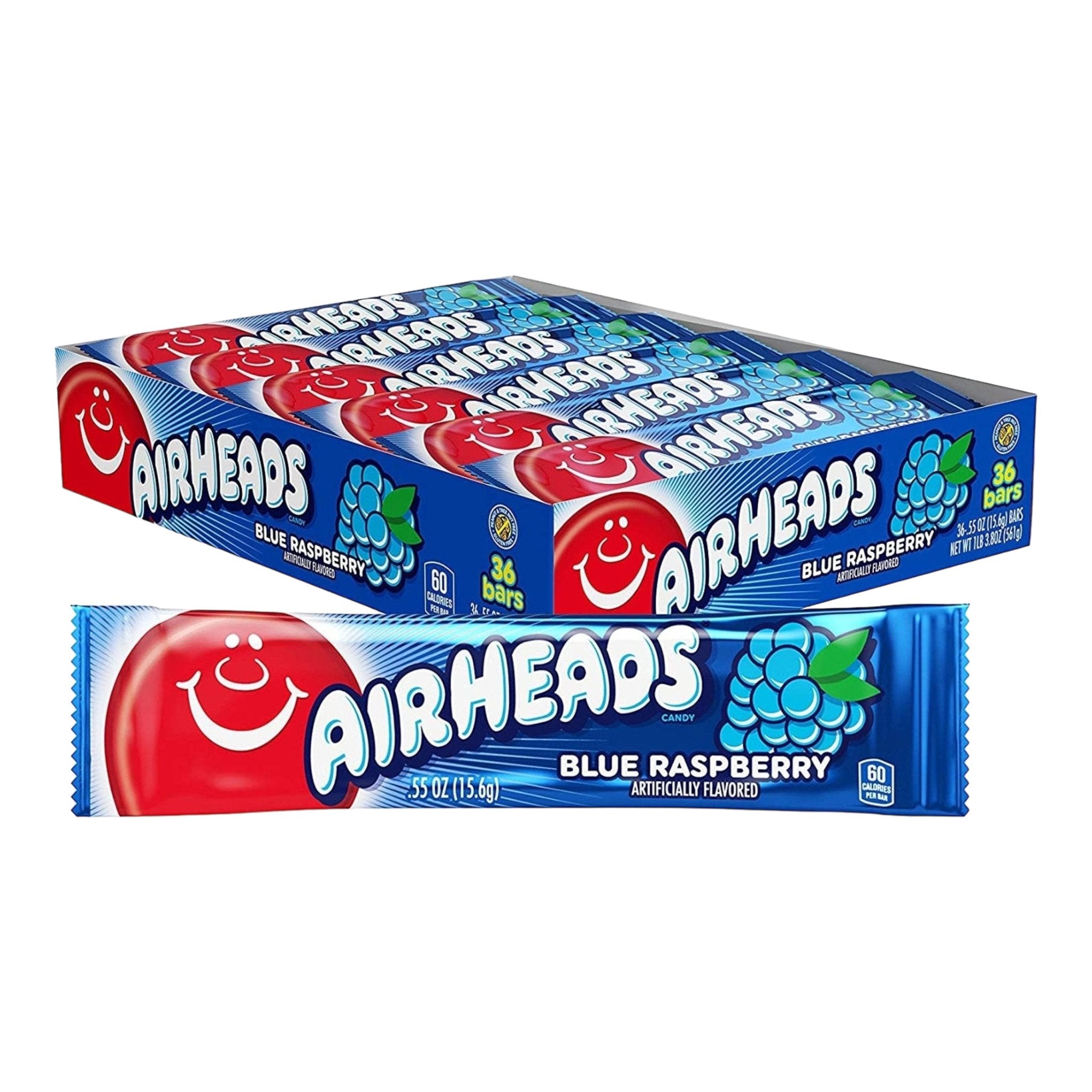 Airheads Blue Raspberry - Smaakparadijs.nl