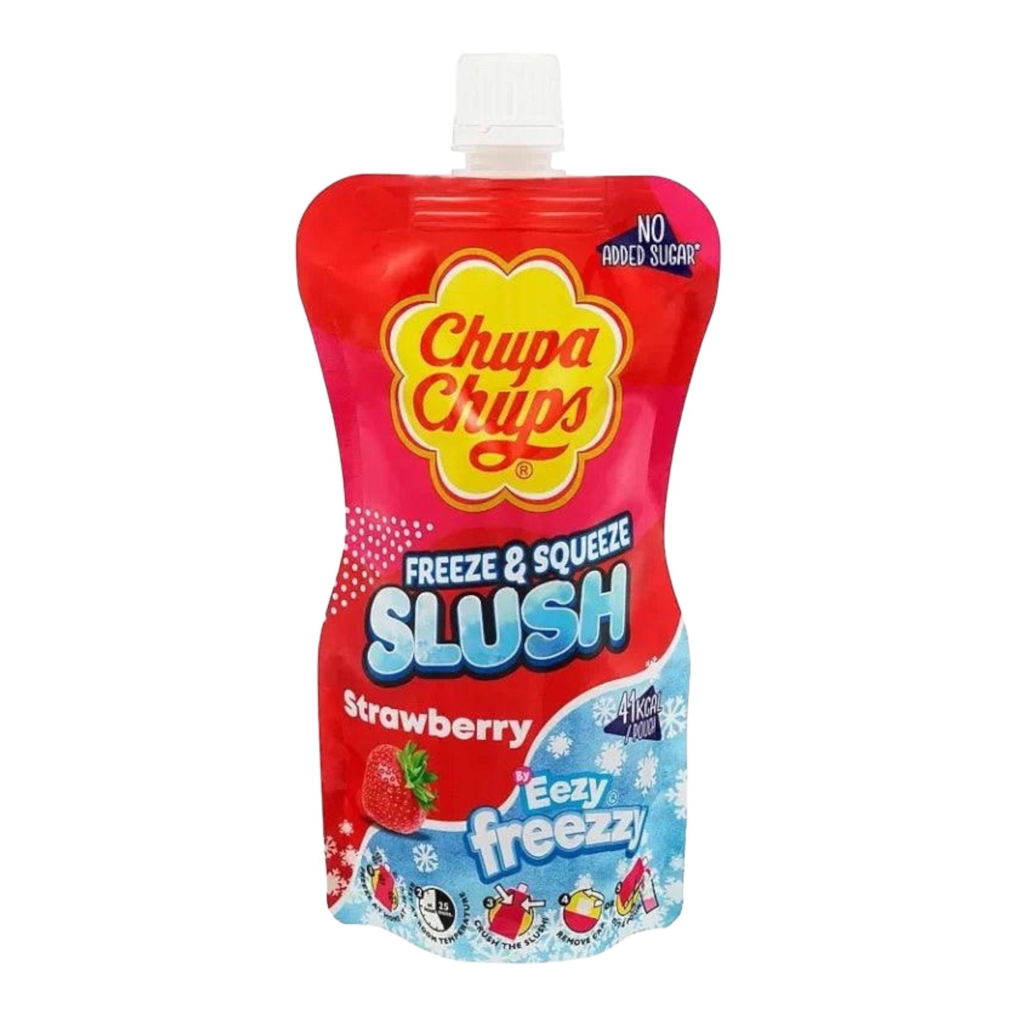 Chupa Chups Strawberry Slush - Smaakparadijs.nl