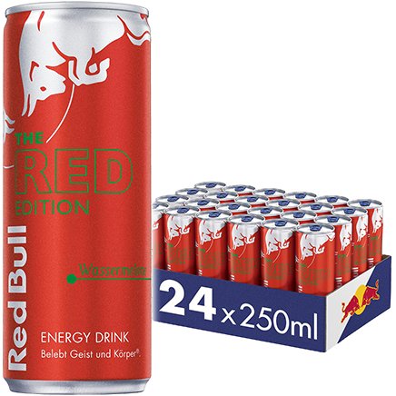 Red Bull Red Edition Watermeloen - Smaakparadijs.nl